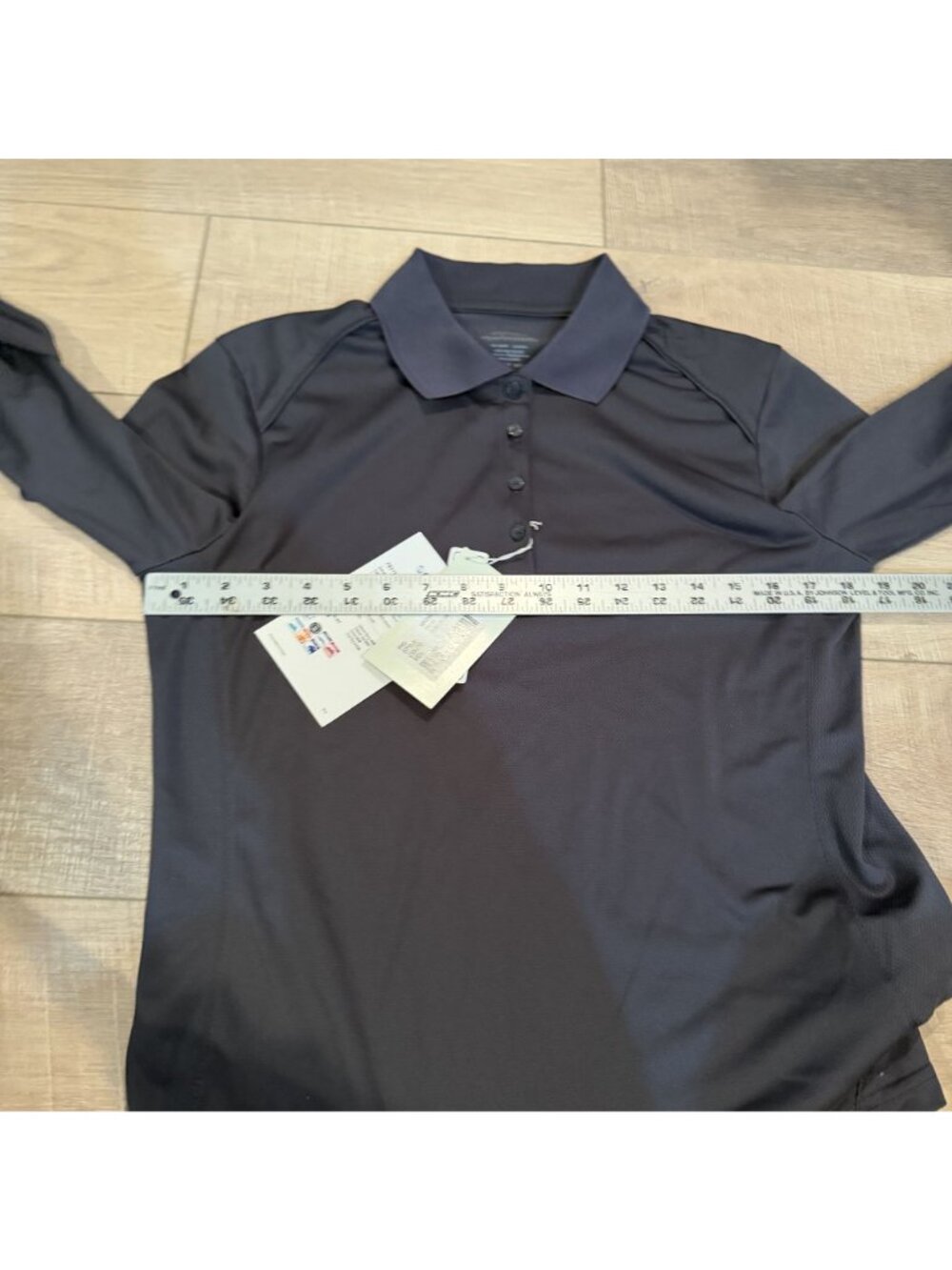 Extreme Performance Ladies Medium Long Sleeve Polo Shirt New - Picture 5 of 8